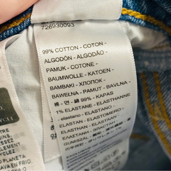 Levi’s Ribcage Straight Ankle Denim Jeans SZ 28 - Picture 3 of 13